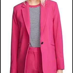 Rag and Bone Pink Notched Blazer